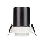 Светильник LTD-PULL-R100-10W Warm3000 (WH, 24 deg, 230V) (Arlight, IP20 Металл, 5 лет)
