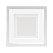 Светодиодная панель LT-S96x96WH 6W Day White 120deg (Arlight, IP40 Металл, 3 года)