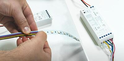 Как подключить светодиодную ленту к контроллеру?