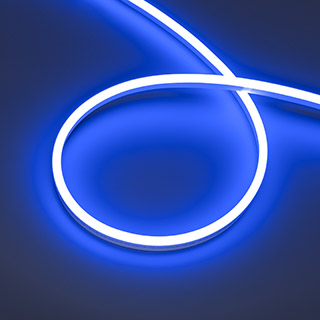 061561 Лента герметичная HALO-SIDE-A168-6x13mm 24V Blue (10 W/m, IP67, 2835, 5m) (Arlight, Силикон)