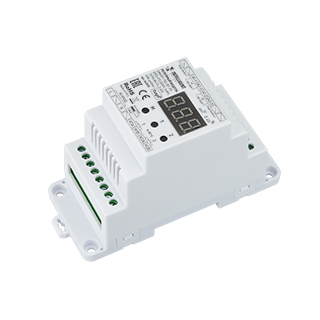 062075 INTELLIGENT ARLIGHT Релейный модуль SMART-702-82-2G-DRO-PS (230V, 2x8A, TUYA Wi-Fi, 2.4G) DIN-рейка (IARL, IP20 Пластик, 5 лет)