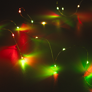 062565 Светодиодная гирлянда ARD-DEW-HOME-2000-CLEAR-20LED-STD RGB (1.5V, Battery Pack, Cork) (Ardecoled, IP20)