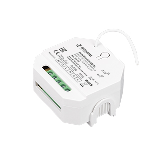 046074 INTELLIGENT ARLIGHT Релейный модуль SMART-701-72-WTI-WTO-PS-IN  (230V, 1x15A, TUYA Wi-Fi, 2.4G) (IARL, IP20 Пластик, 5 лет)