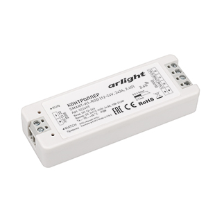 022497 Контроллер SMART-K1-RGB (12-24V, 3x3A, 2.4G) (Arlight, IP20 Пластик, 5 лет)