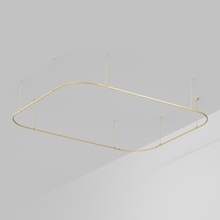 Основание ART-APRIORI-RECTANGLE-SOFT-ROD-800-4500x3500 (GD) (Arlight, IP20 Металл, 3 года)