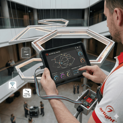 Настройка и программирование DALI