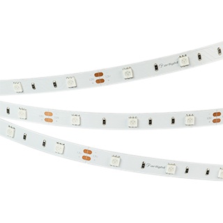 Лента RT 2-5000 12V Green (5060, 150 LED, LUX) (Arlight, 7.2 Вт/м, IP20)