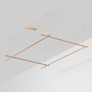 Основание ART-APRIORI-RECTANGLE-ROD-800-3000x2000 (GD) (Arlight, IP20 Металл, 3 года)