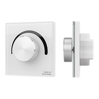 055878 INTELLIGENT ARLIGHT Роторная панель SMART-TRIAC-601-31 Белая (230V, 1A, TUYA Wi-Fi) (IARL, IP20 Пластик, 5 лет)