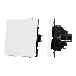 Механизм звонкового выключателя SWT-NOBE-MKR1-SFPL-L-WH (230V, 10A) (Arlight, -)