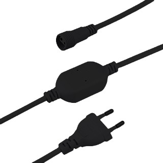 064019 Шнур питания ARD-CLASSIC-1.5M Black (230V, 8A) (Ardecoled, -)