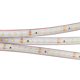 Лента RTW 2-5000PS 24V White6000 2x (3528, 600 LED, LUX) (Arlight, 9.6 Вт/м, IP67)