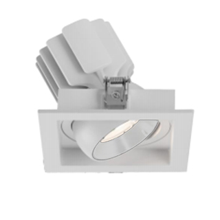 Светильник MS-VORTEX-BUILT-S117x117-20W Warm3000 (WH-WH, 20 deg, 230V) (Arlight, IP20 Металл, 5 лет)