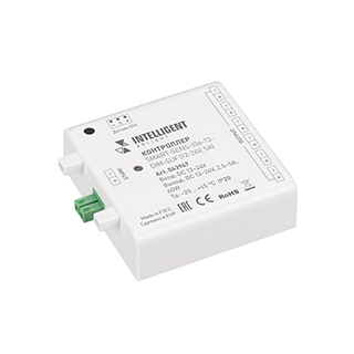 043947 INTELLIGENT ARLIGHT Контроллер SMART-SENS-106-72-DIM-SUF (12-24V, 5A) (IARL, IP20 Пластик, 5 лет)