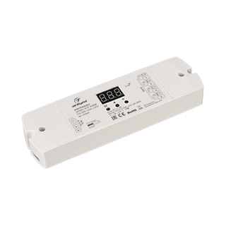 022669 Контроллер SMART-K27-RGBW (12-24V, 4x5A, 2.4G) (Arlight, IP20 Пластик, 5 лет)