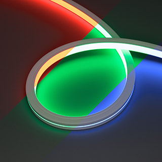 054984 Лента герметичная MOONLIGHT-PRO-TOP-X360-20x20mm 24V RGB (12 W/m, IP67, 10m, wire x2) (Arlight, Вывод боковой, 5 лет)