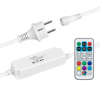 028213 Контроллер ARD-CLASSIC-SYNC-RGB-1000LED White (230V, 80W, RF ПДУ) (Ardecoled, Закрытый)