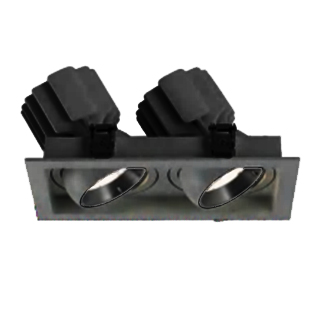 Светильник MS-VORTEX-BUILT-S250x140-2x30W Day4000 (BK-BK, 17 deg, 230V) (Arlight, IP20 Металл, 5 лет)