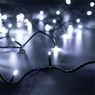 025767 Светодиодная гирлянда ARD-STRING-HOME-5000-GREEN-50LED-FLASH WHITE (230V, 3.5W) (Ardecoled, IP20)