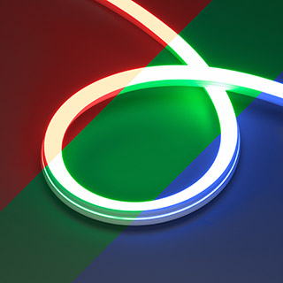 054983 Лента герметичная MOONLIGHT-PRO-SIDE-X360-20x20mm 24V RGB (12 W/m, IP67, 10m, wire x2) (Arlight, Вывод боковой, 5 лет)