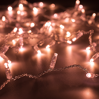 031643 Светодиодная гирлянда ARD-STRING-CLASSIC-1000-CLEAR-100LED-PULSE Rose Gold (230V, 7W) (Ardecoled, IP65)