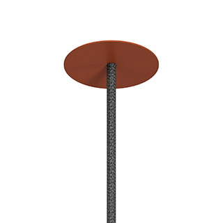 066268 Вывод провода питания для натяжного потолка SPX-CAP-STRETCH-R64-C6.5 (RAL8004) (Arlight, Металл)