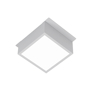 064568 Светильник влагозащищенный DL-GRIGLIATO-S90x90-6W Day4000 (Серый, 90 deg, 230V) (Arlight, IP54 Металл, 5 лет)