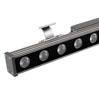 Линейный прожектор AR-LINE-300-6W Warm2700 (GR, 15x60 deg, 230V) (Arlight, IP65 Металл, 3 года)