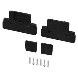 065209 Заглушка STRETCH-COMFORT-14-CEIL-CENTER BLACK (Arlight, Пластик)