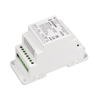 060683 INTELLIGENT ARLIGHT Диммер SMART-DALI2-301-72-ADDR-DIM-PS-DIN-White (12-48V, 1x15A) (IARL, IP20 Пластик, 5 лет)