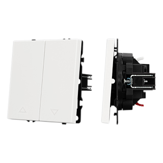 Механизм выключателя управления шторами SWT-NOBE-MKR2-SFPL-WH (230V, 10A) (Arlight, -)