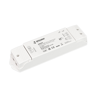 037422 INTELLIGENT ARLIGHT Диммер SMART-PWM-102-72-CDW-PD-SUF (12-36V, 2x5A, TUYA Wi-Fi, 2.4G) (IARL, IP20 Пластик, 5 лет)