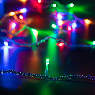 025763 Светодиодная гирлянда ARD-STRING-HOME-5000-CLEAR-50LED-LIVE RGB (230V, 3.5W) (Ardecoled, IP20)