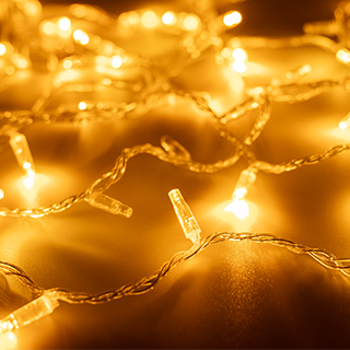031642 Светодиодная гирлянда ARD-STRING-CLASSIC-1000-CLEAR-100LED-PULSE Yellow (230V, 7W) (Ardecoled, IP65)