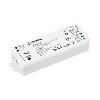 035310 INTELLIGENT ARLIGHT Диммер SMART-PWM-102-72-MIX-PD-SUF (12-36V, 2x5A, ZB, 2.4G) (IARL, Контроллер)