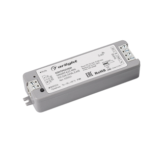 025031 Контроллер SMART-K21-MIX (12-24V, 2x5A, 2.4G) (Arlight, IP20 Пластик, 5 лет)