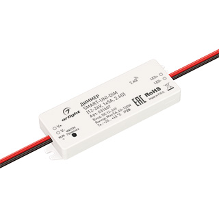 031607 Диммер SMART-UNI-DIM (12-24V, 1x5A, 2.4G) (Arlight, IP20 Пластик, 5 лет)