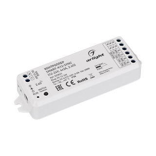 023821 Контроллер SMART-K13-SYNC (12-24V, 4x3A, 2.4G) (Arlight, IP20 Пластик, 5 лет)