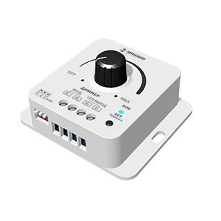 050416 INTELLIGENT ARLIGHT Диммер SMART-PWM-101-32-DIM-SUF (12-48V, 1x8A) (IARL, IP20 Пластик, 5 лет)