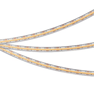 Лента герметичная COB-PS-X560-12mm 24V Warm3000 (9.6 W/m, IP67, 10m) (Arlight, 5 лет)