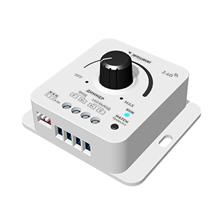 050417 INTELLIGENT ARLIGHT Диммер SMART-PWM-101-32-DIM-SUF (12-48V, 1x8A, 2.4G) (IARL, IP20 Пластик, 5 лет)