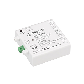 059252 INTELLIGENT ARLIGHT Контроллер SMART-SENS-106-72-DIM-SUF (12-24V, 5A, TUYA Wi-Fi, 2.4G) (IARL, IP20 Пластик, 5 лет)