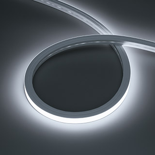 Лента герметичная HORIZON-3D-А120-12x12mm 24V White6000 (12 W/m, IP67, 5m, wire x1) (Arlight, Вывод боковой, 5 лет)