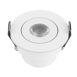 015393(1) Светильник встраиваемый LTM-R52-3W Warm3000 (Белый, 30 deg, 230V) (Arlight, IP40 Металл, 5 лет)