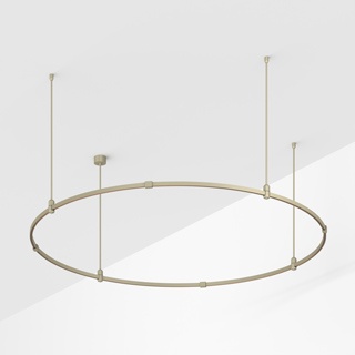 Основание ART-APRIORI-ROUND-ROD-400-R1500 (OG) (Arlight, IP20 Металл, 3 года)