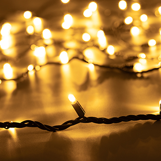 025824 Светодиодная гирлянда ARD-STRING-PRO-10000-BLACK-100LED-STD WARM (230V, 7W) (Ardecoled, IP65)