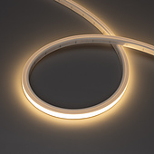 049073 Лента герметичная NOVA-TOP-PU-A120-16x15mm 24V Warm3500 (10 W/m, IP68, 5m, wire x2) (Arlight, Полиуретан)