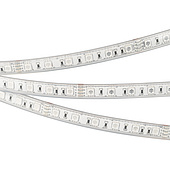 029515(3) Лента герметичная RTW-PU-B60-12.5mm 24V RGB (14.4 W/m, IP68, Wire 2m, 5m) (Arlight, -)
