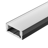 064818 Профиль SL-SLIM-H7-3000 BLACK (BY) (Arlight, Алюминий)