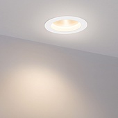 Светодиодный светильник LTD-145WH-FROST-16W Warm White 110deg (Arlight, IP44 Металл, 3 года)